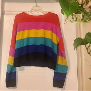 4 for $30 | Soft Boho Rainbow Sweater